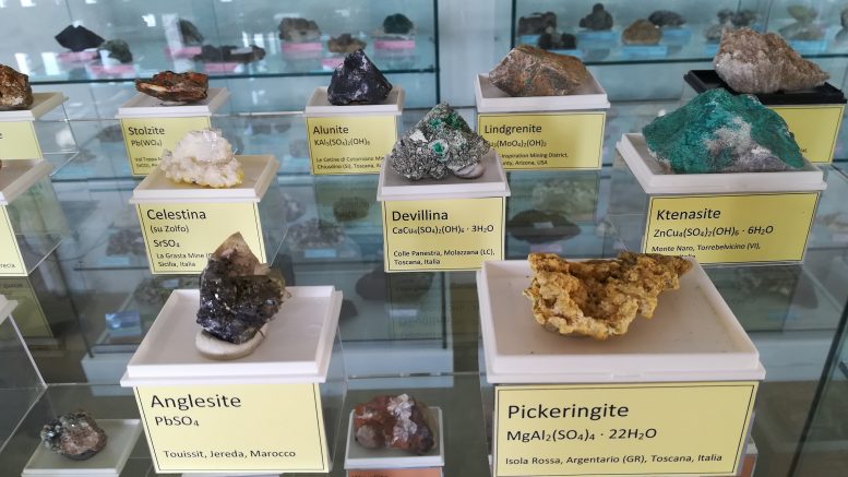 Università: donata a Uniurb raccolta di minerali da collezionista privato
